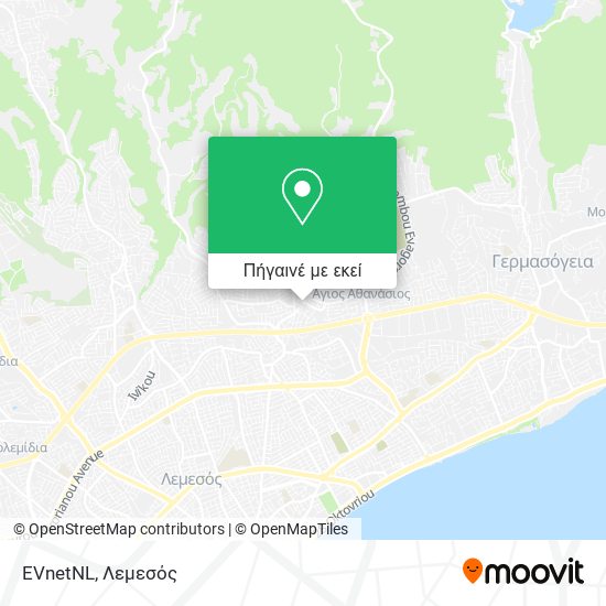 EVnetNL χάρτης