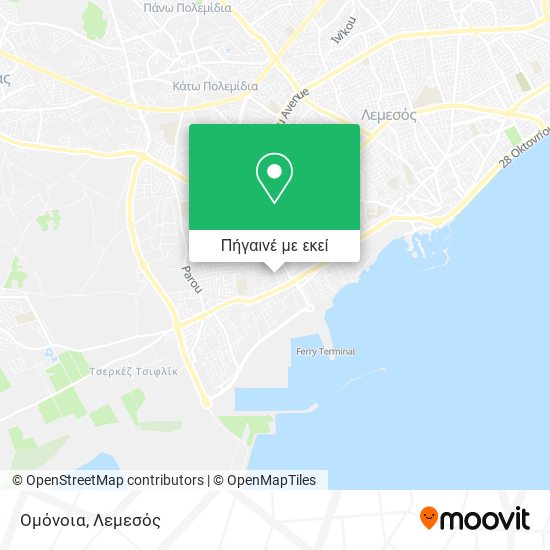 Ομόνοια χάρτης