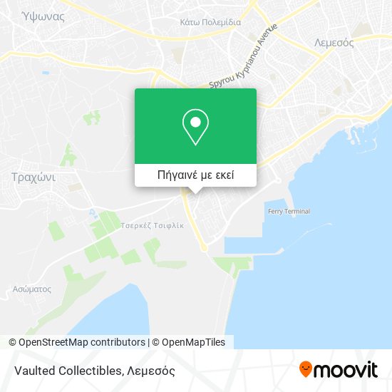 Vaulted Collectibles χάρτης