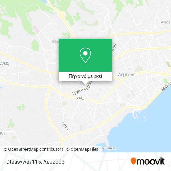 Dteasyway115 χάρτης