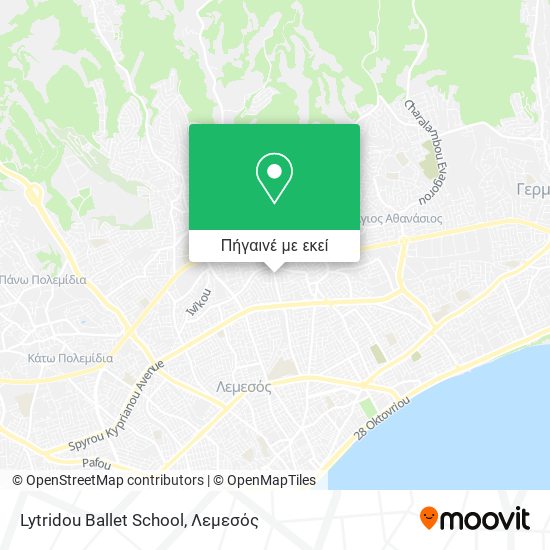 Lytridou Ballet School χάρτης