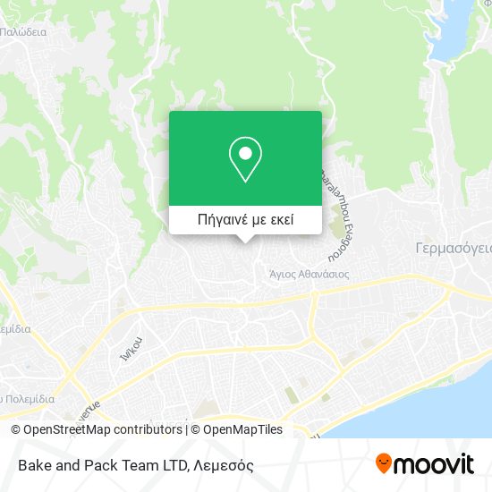 Bake and Pack Team LTD χάρτης
