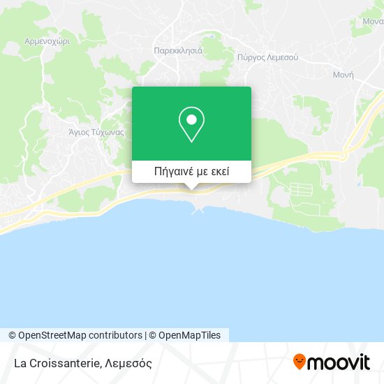 La Croissanterie χάρτης