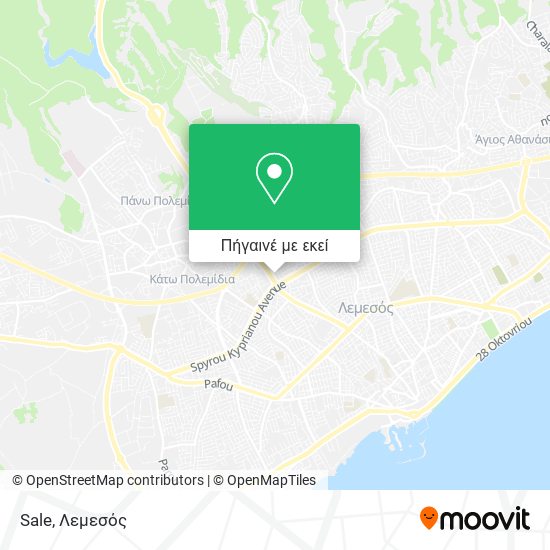 Sale χάρτης