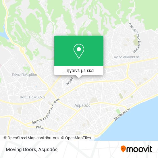 Moving Doors χάρτης