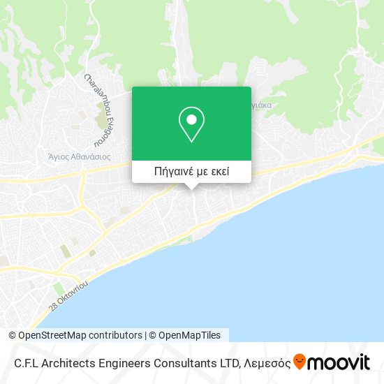 C.F.L Architects Engineers Consultants LTD χάρτης