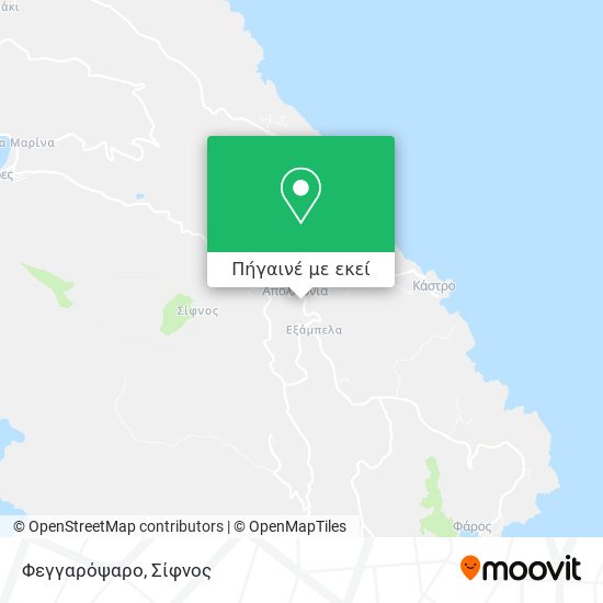Φεγγαρόψαρο χάρτης