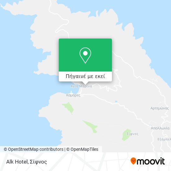 Alk Hotel χάρτης