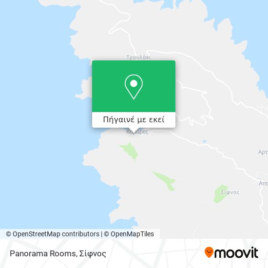 Panorama Rooms χάρτης