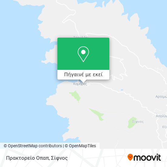 Πρακτορείο Οπαπ χάρτης