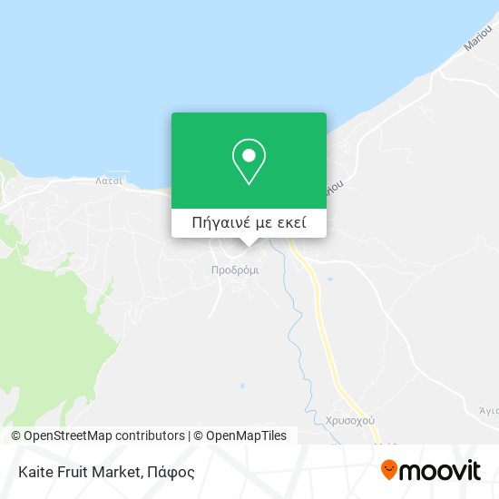 Kaite Fruit Market χάρτης