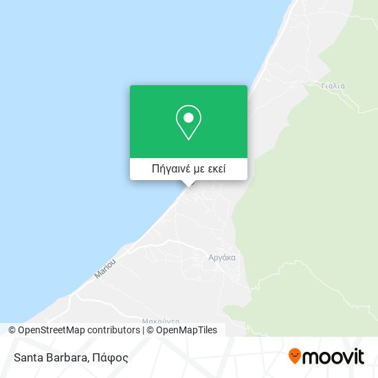 Santa Barbara χάρτης