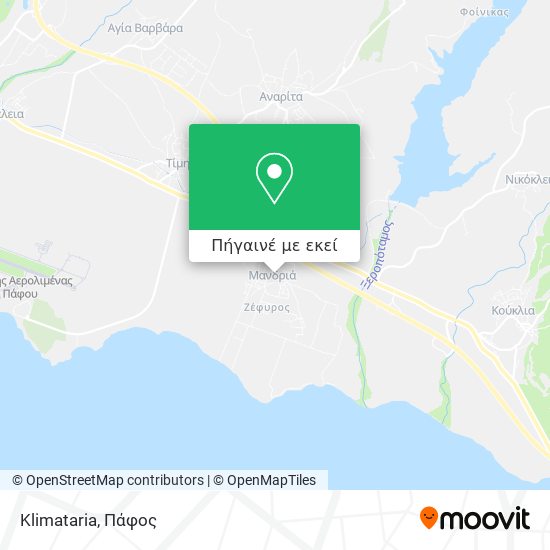 Klimataria χάρτης