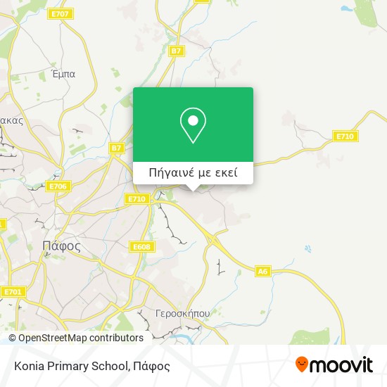 Konia Primary School χάρτης