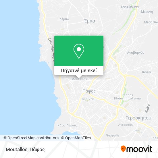 Moutallos χάρτης