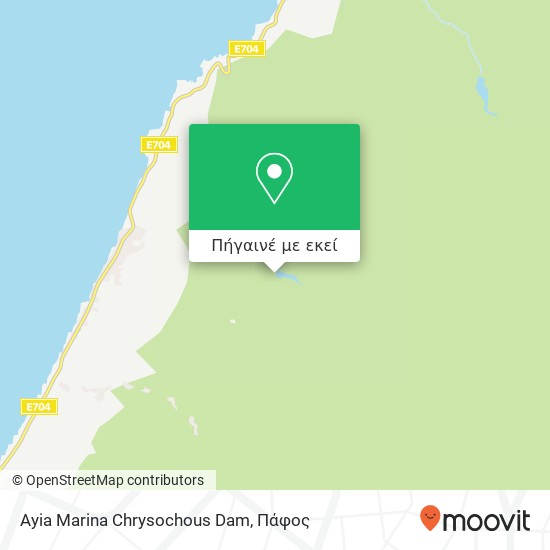 Ayia Marina Chrysochous Dam χάρτης