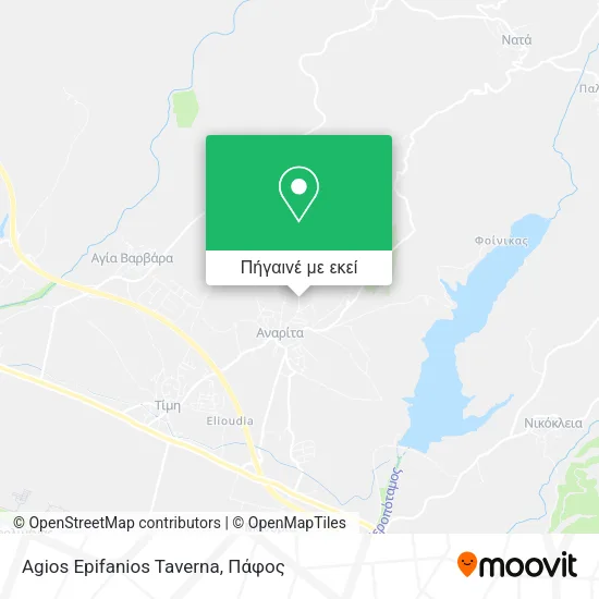 Agios Epifanios Taverna χάρτης