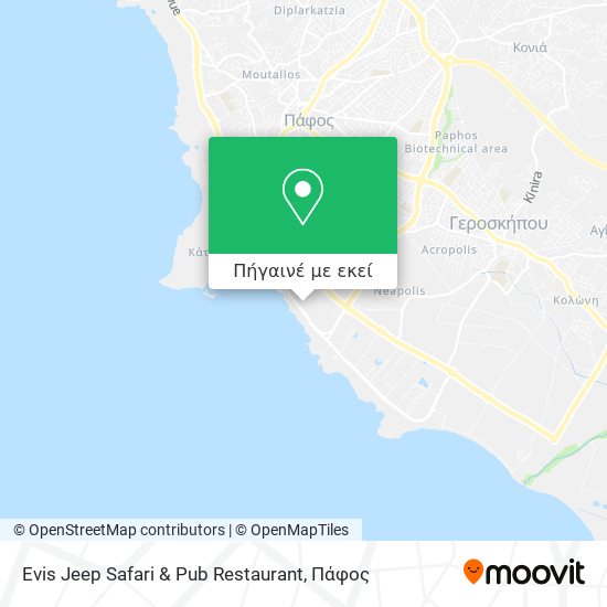Evis Jeep Safari & Pub Restaurant χάρτης