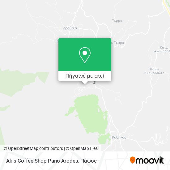 Akis Coffee Shop Pano Arodes χάρτης