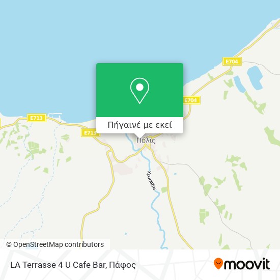 LA Terrasse 4 U Cafe Bar χάρτης