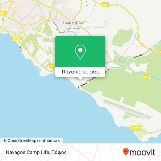 Navagos Camp Life χάρτης