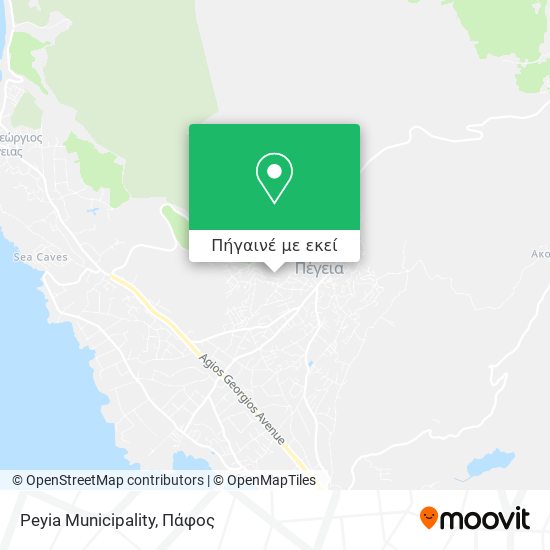 Peyia Municipality χάρτης
