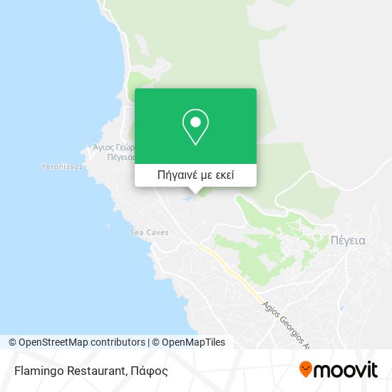 Flamingo Restaurant χάρτης