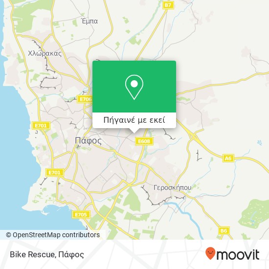 Bike Rescue χάρτης