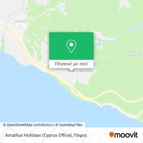 Amathus Holidays (Cyprus Office) χάρτης