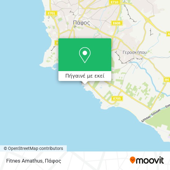 Fitnes Amathus χάρτης