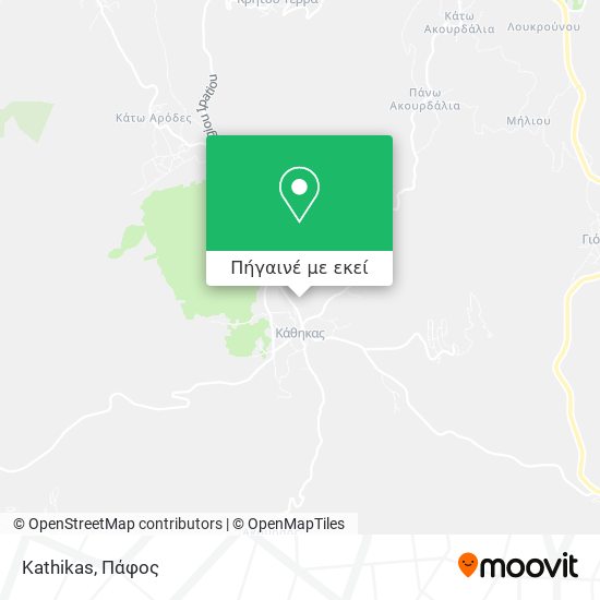 Kathikas χάρτης