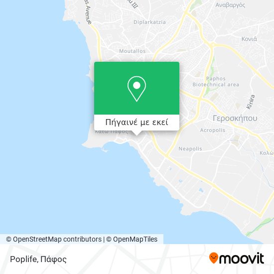 Poplife χάρτης