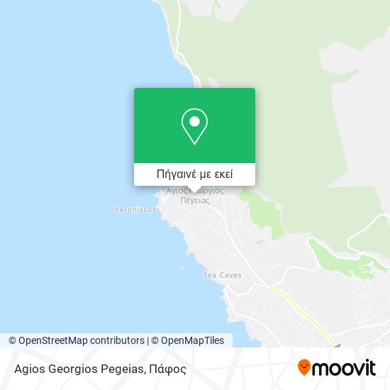 Agios Georgios Pegeias χάρτης