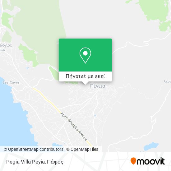 Pegia Villa Peyia χάρτης