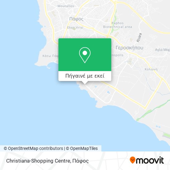 Christiana-Shopping Centre χάρτης
