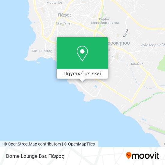 Dome Lounge Bar χάρτης