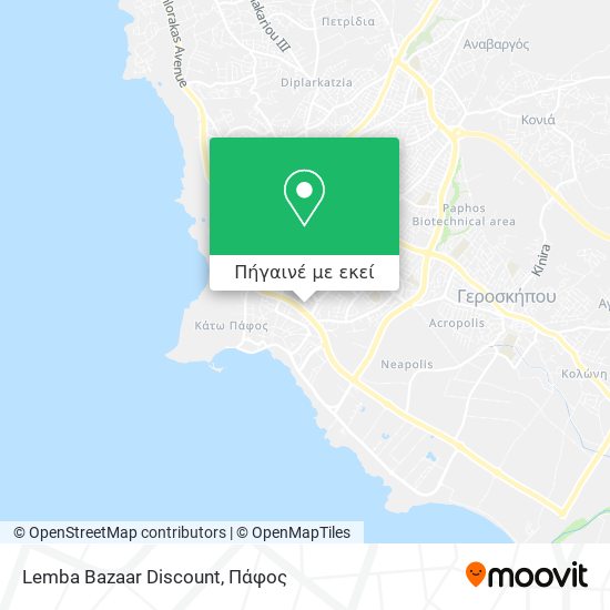 Lemba Bazaar Discount χάρτης