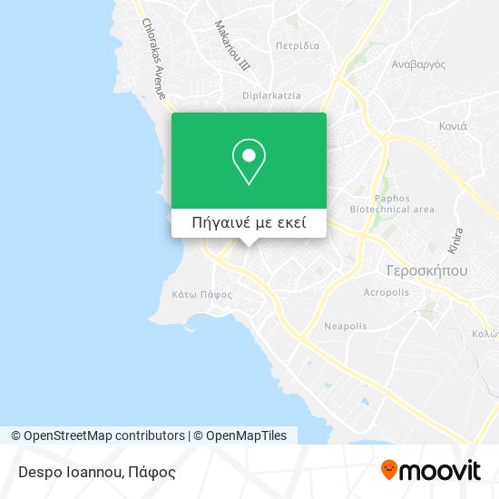 Despo Ioannou χάρτης
