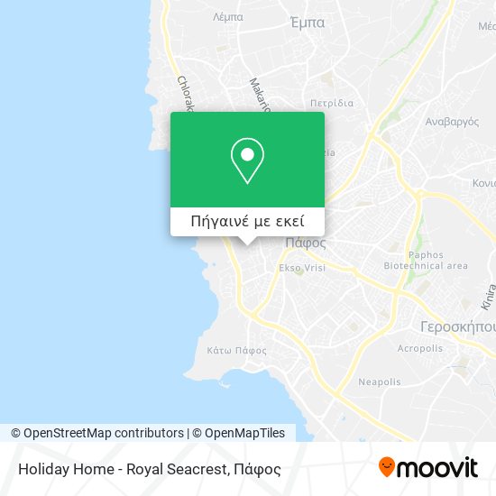 Holiday Home - Royal Seacrest χάρτης