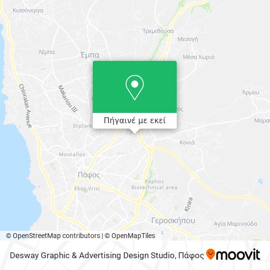 Desway Graphic & Advertising Design Studio χάρτης