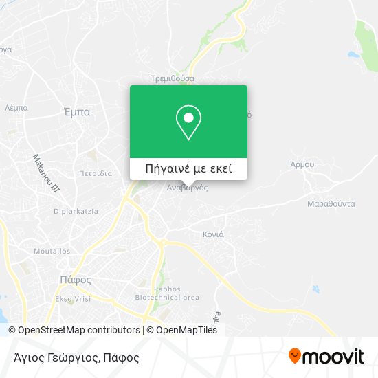 Άγιος Γεώργιος χάρτης
