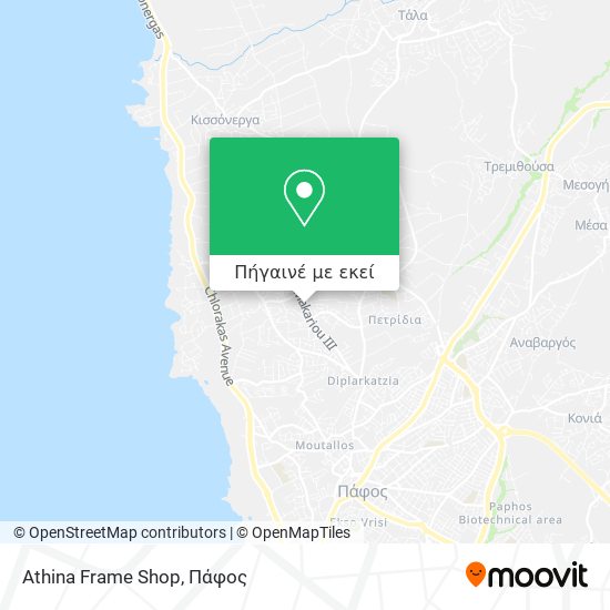 Athina Frame Shop χάρτης