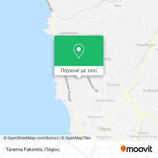 Taverna Fakontis χάρτης
