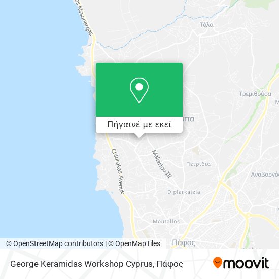 George Keramidas Workshop Cyprus χάρτης
