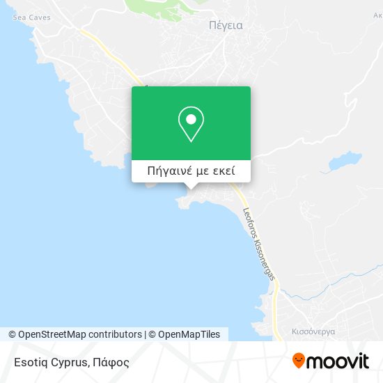 Esotiq Cyprus χάρτης
