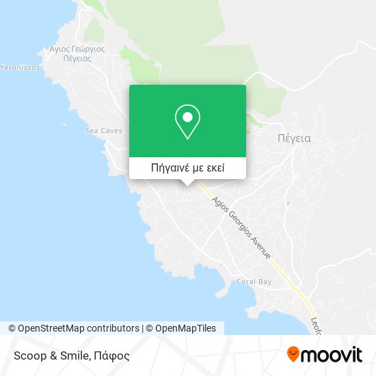 Scoop & Smile χάρτης