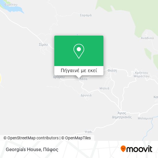 Georgia's House χάρτης