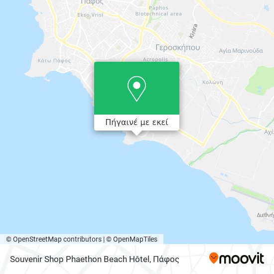 Souvenir Shop Phaethon Beach Hôtel χάρτης