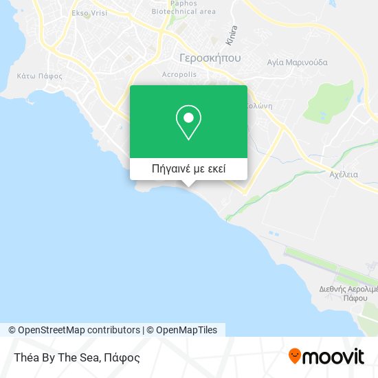 Théa By The Sea χάρτης