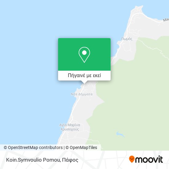 Koin.Symvoulio Pomou χάρτης